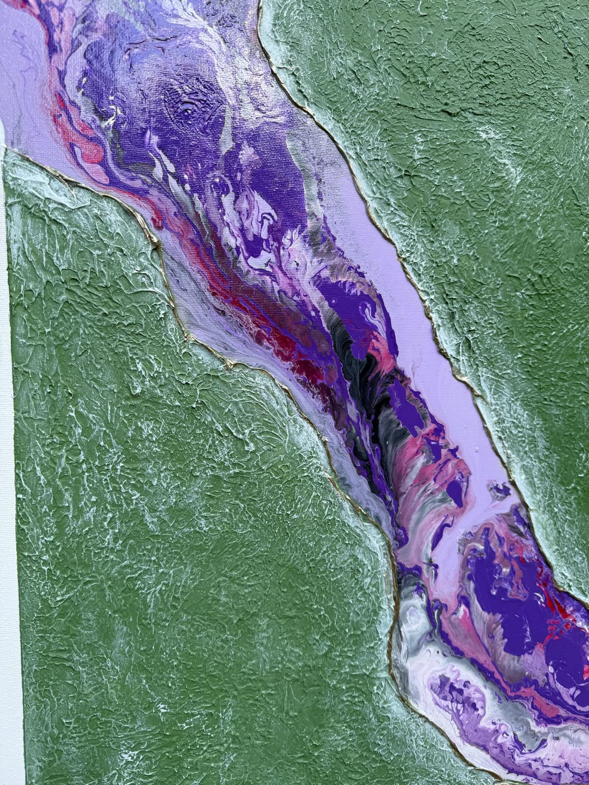 Purple Tide: Original Artwork