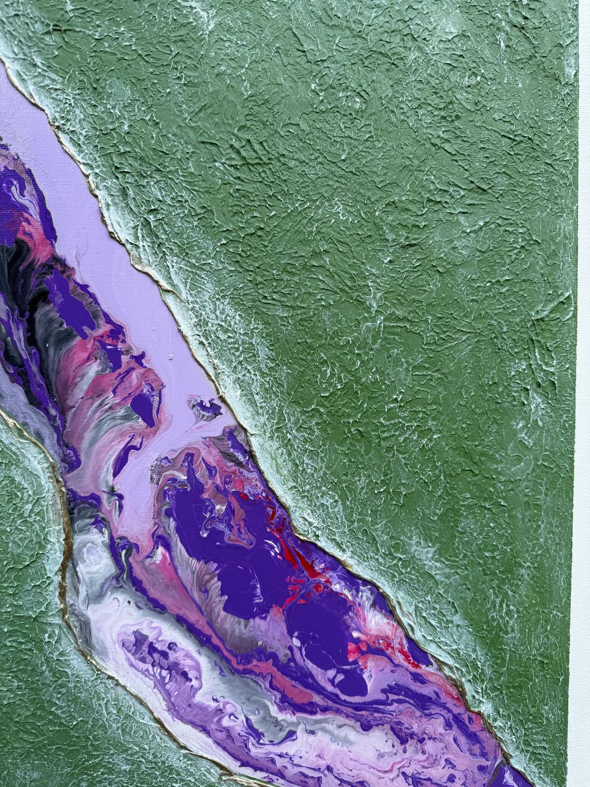 Purple Tide: Original Artwork