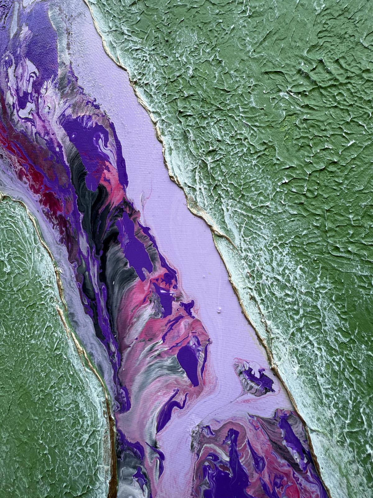 Purple Tide: Original Artwork