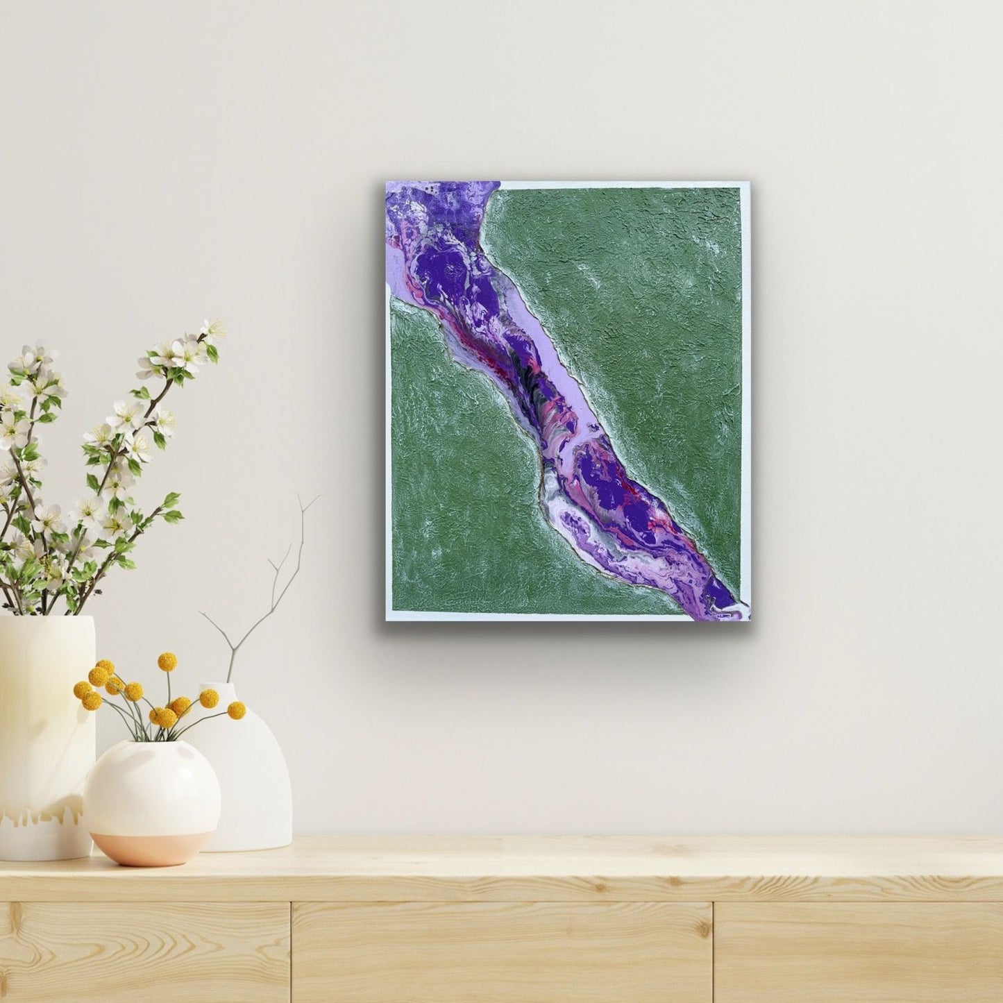 Purple Tide: Original Artwork