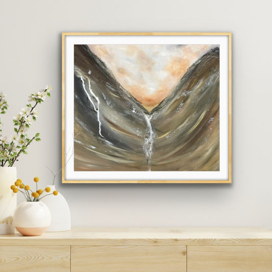 Into the Valley: Fine Art Print