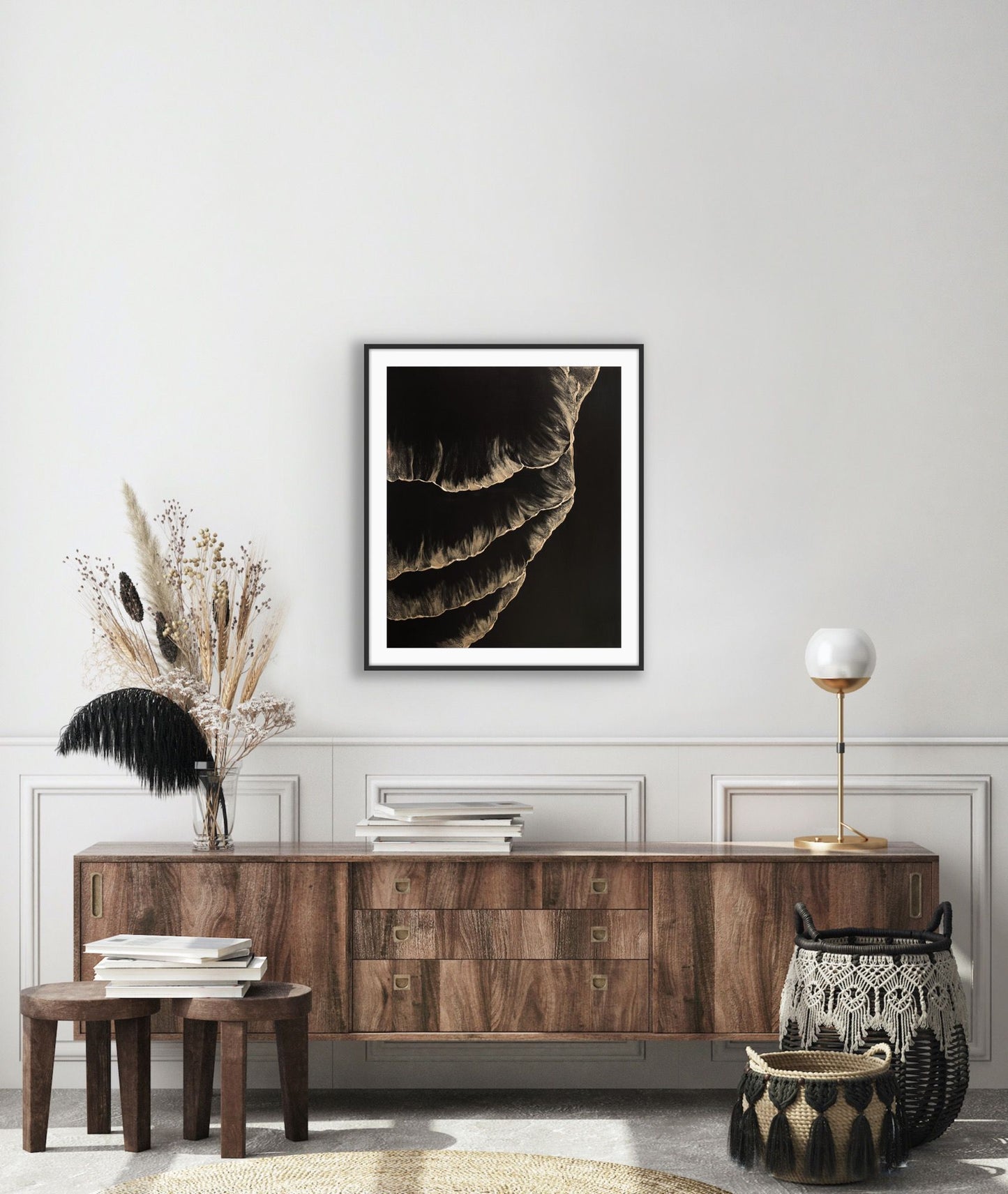 Midnight Swell: Fine Art Print